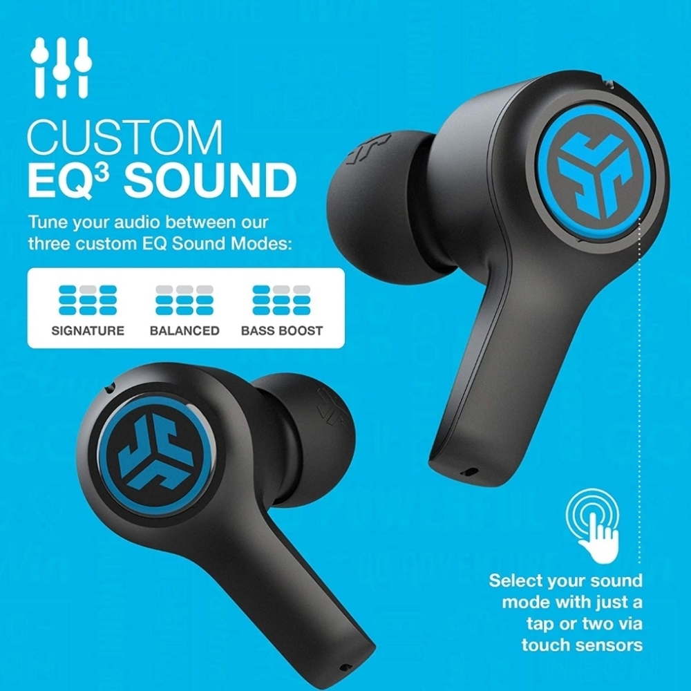 JLab JBuds Air Play Gaming True Wireless Earbuds | 30+ Total Hours of Bluetooth - Picture 3 of 10